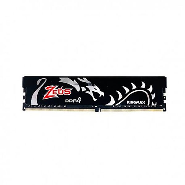 رم دسکتاپ DDR4 تک کاناله 3000 مگاهرتز CL16 کینگ مکس مدل Zeus Dragon ظرفیت 8 گیگابایت
