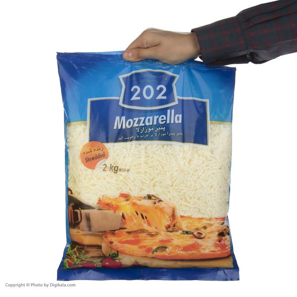 پنیر پیتزا موزارلا 202 - 2 کیلوگرم