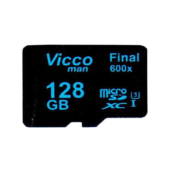 کارت حافظه microSDXC ویکومن مدل Final 600x کلاس 10 استاندارد UHS-I U3 سرعت 90MBps ظرفیت 128 گیگابایت