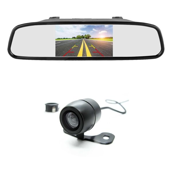 آینه مانیتوردار و دوربین دنده عقب خودرو روداستار مدل RS-501BR
