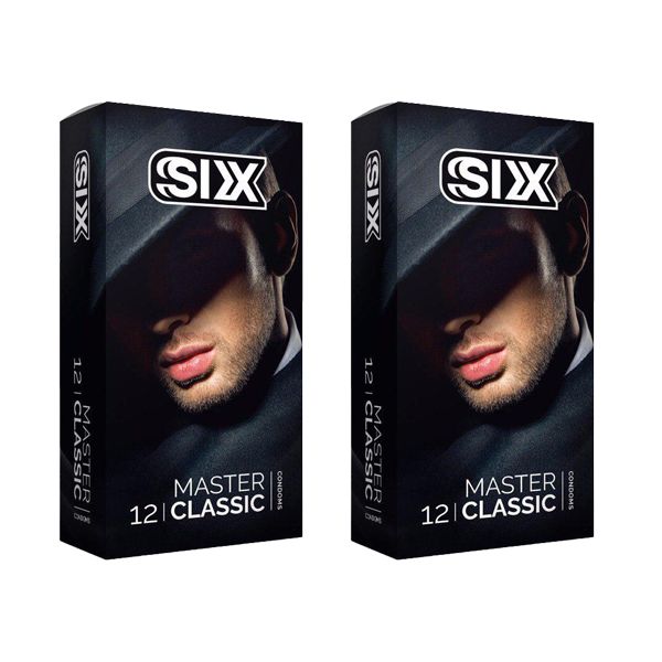 کاندوم سیکس مدل master classic مجموعه 2 عددی
