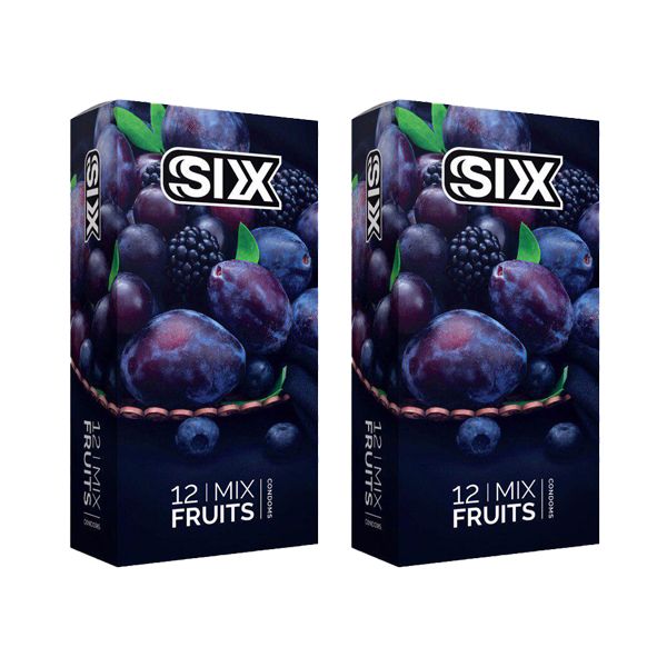 کاندوم سیکس مدل Mix Fruits مجموعه 2 عددی