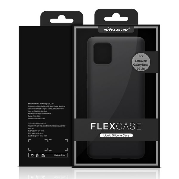 کاور نیلکین مدل Flex مناسب برای گوشی موبایل سامسونگ Note 10 Lite