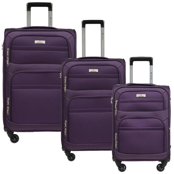 مجموعه سه عددی چمدان سونادا مدل mm010