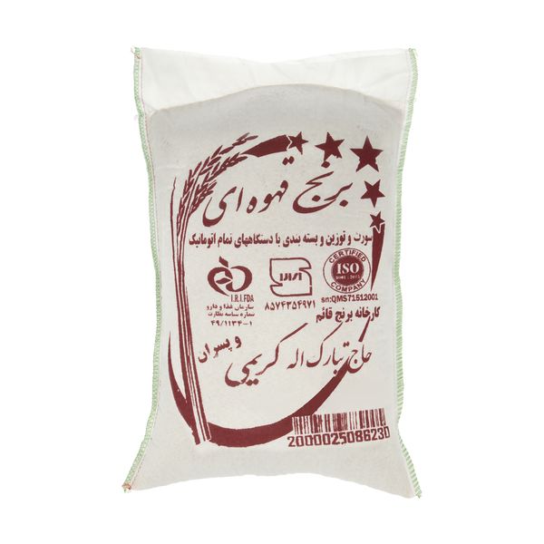 برنج قهوه ای حاج تبارک الله کريمی - 5 کيلوگرم