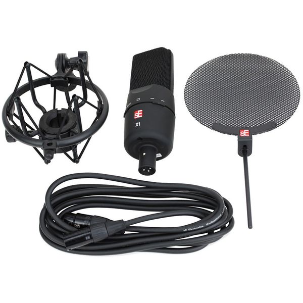 میکروفون کاندنسر استودیویی اس ای الکترونیکس مدل X1 Vocal Pack