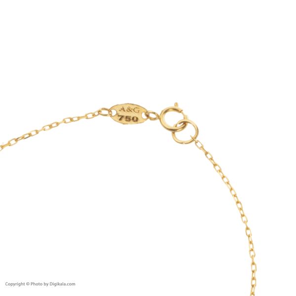 دستبند طلا 18 عیار زنانه آلند کد TD17