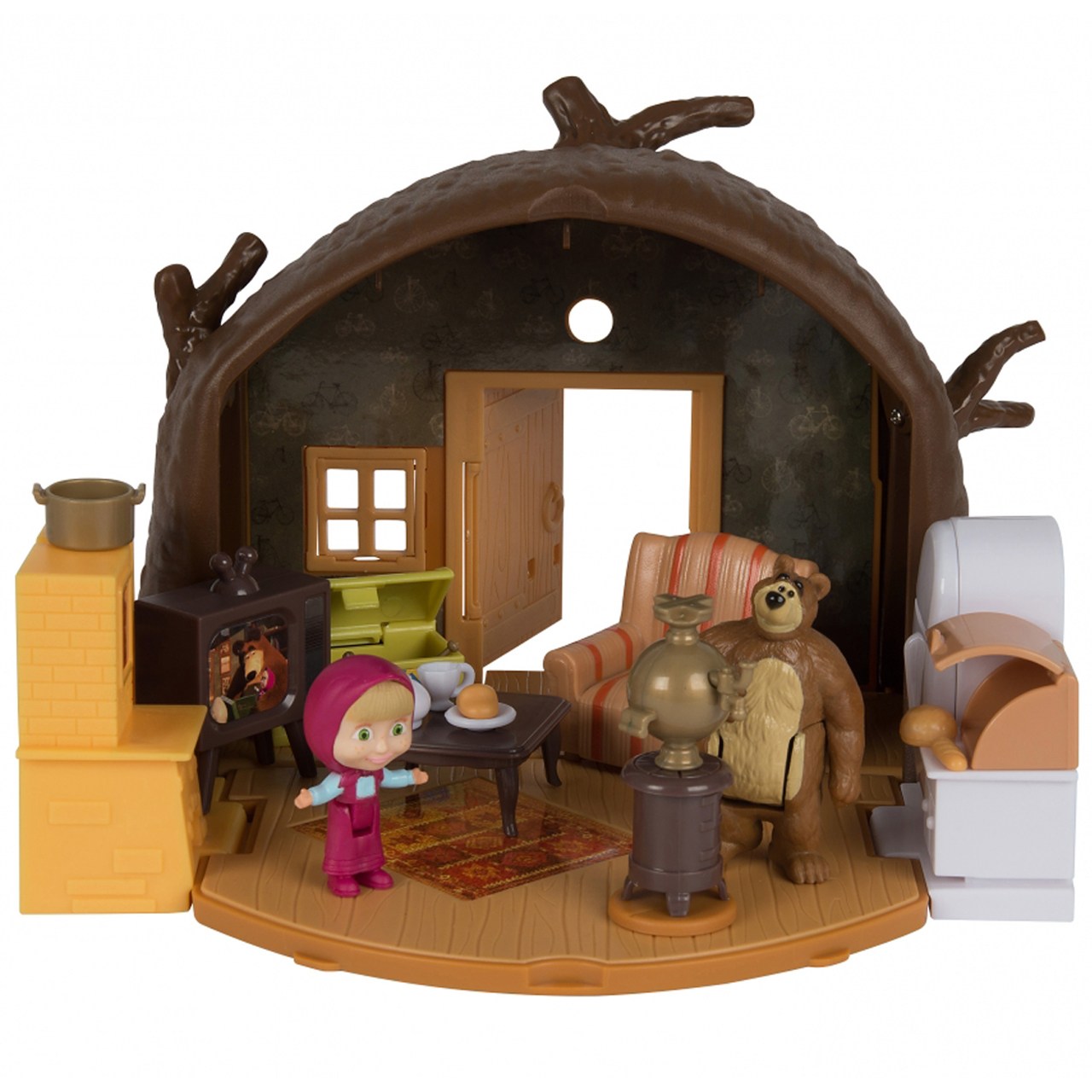 خانه عروسک سیمبا مدل Masha Playset Bears