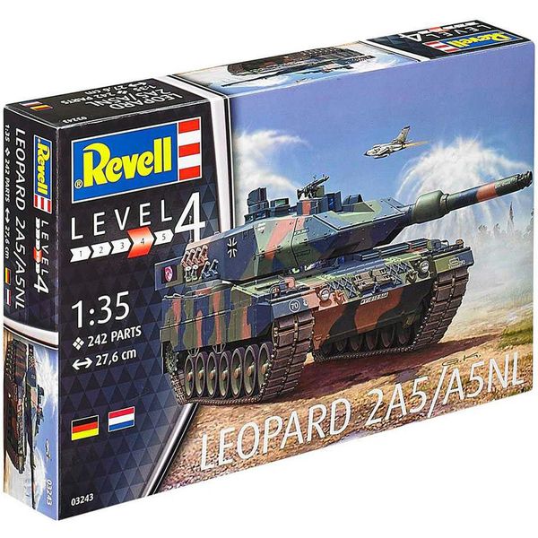 مدلسازی Revell مدل Leopard 2A5/A5NL
