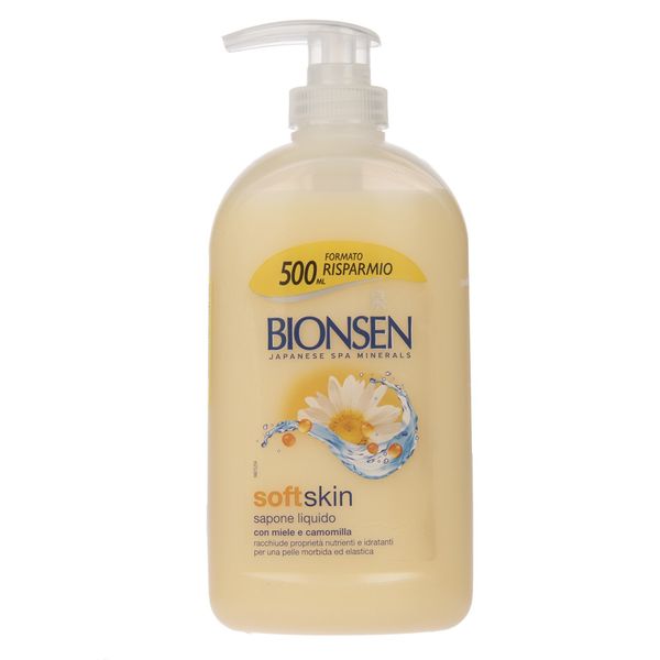 صابون مایع بایونسن مدل Soft Skin حجم 500 میلی لیتر