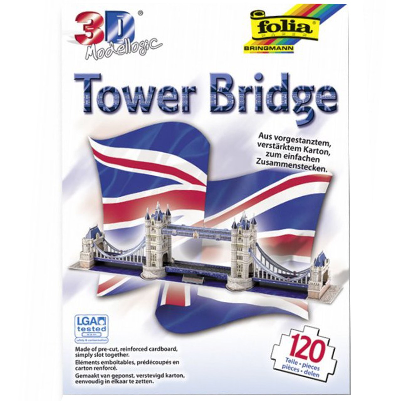 پازل سه بعدی فولیا مدل Tower Bridge