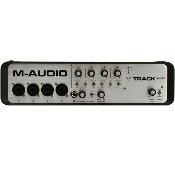 کارت صدای استودیو ام-آدیو مدل M-Track QUAD