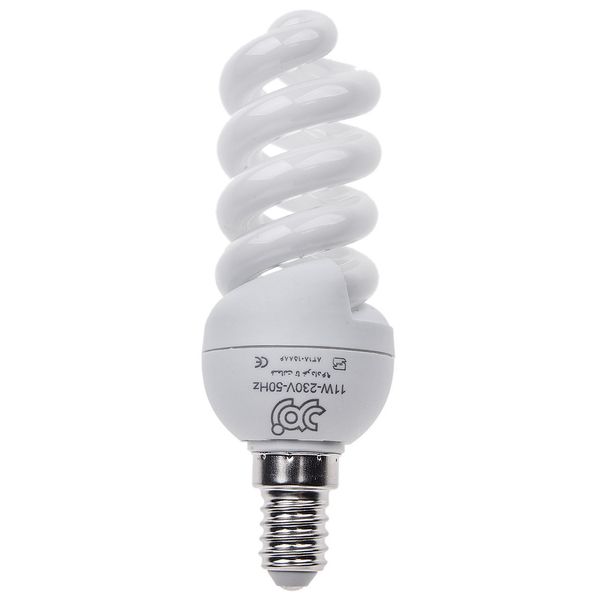 لامپ کم مصرف 11 وات زمرد پایه E14