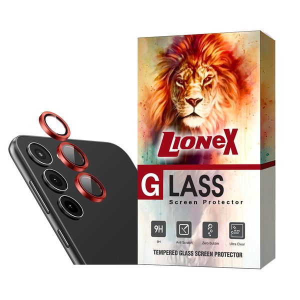 محافظ لنز دوربین لایونکس مدل RINGISLLI مناسب برای گوشی موبایل سامسونگ Galaxy A14 / Galaxy A24 / Galaxy A34 5G / Galaxy A54 5G