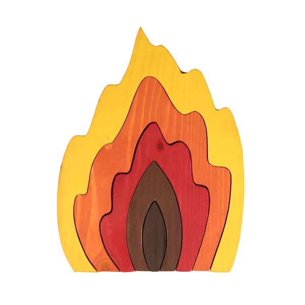 استند رومیزی کودک مدل آتش مجموعه 5 عددی