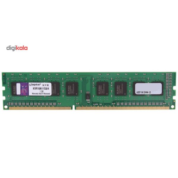 رم دسکتاپ DDR3 دو کاناله 1600 مگاهرتز CL11 ظرفیت 4 گیگابایت