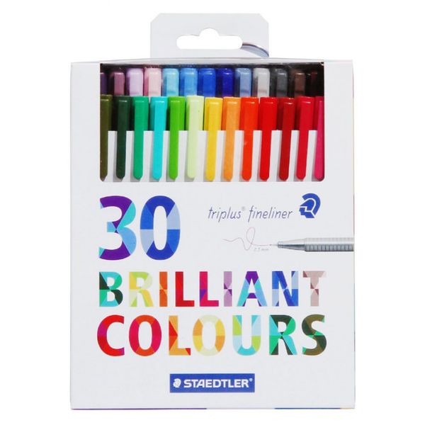 روان نویس استدلر مدل Triplus Brilliant Colours 30 Color