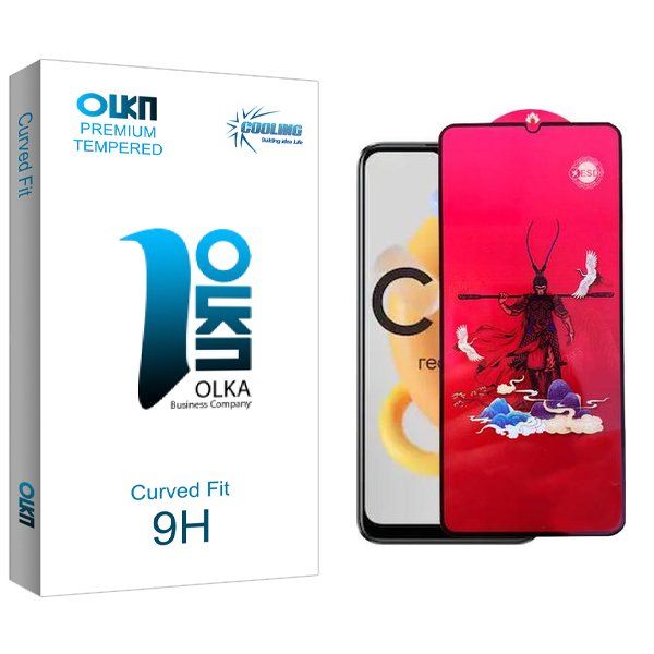 محافظ صفحه نمایش کولینگ مدل Olka king مناسب برای گوشی موبایل ریلمی C11