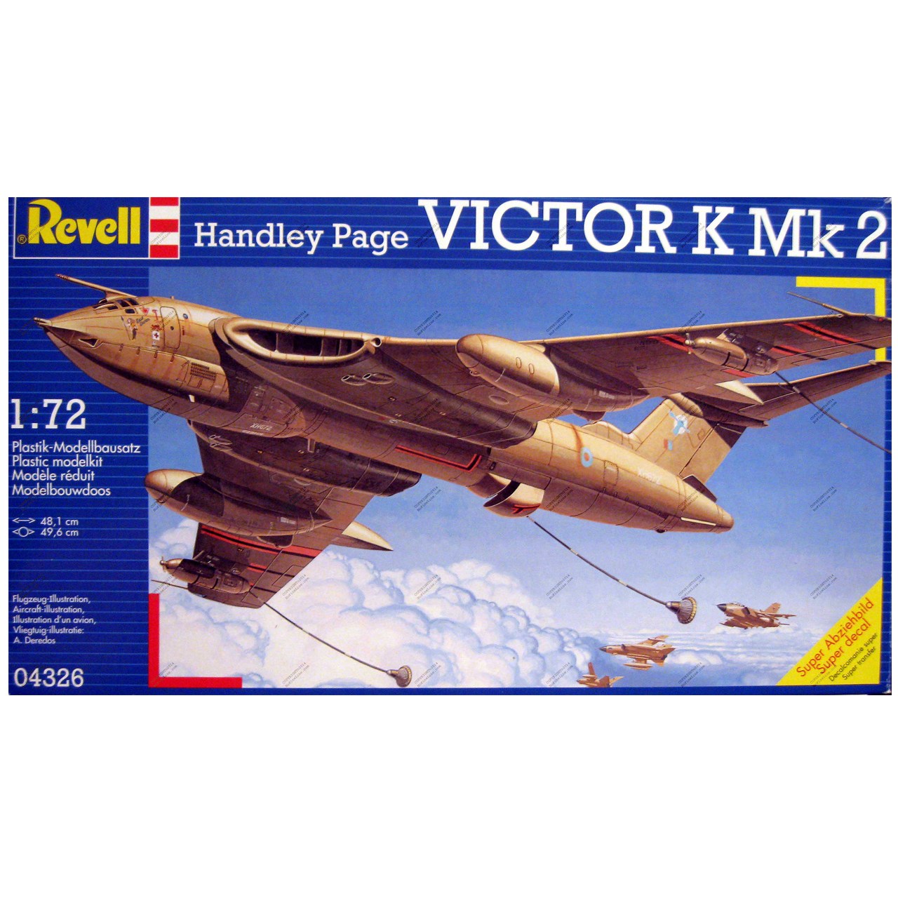 مدلسازی Revell مدل Handley Page Victor K Mk 2