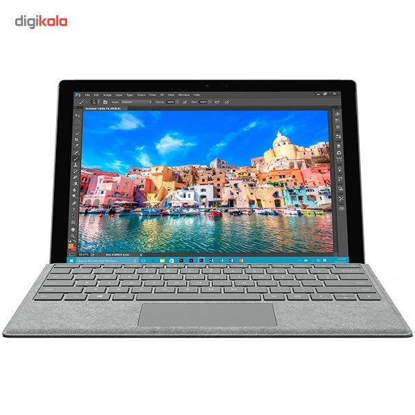 تبلت مایکروسافت مدل Surface Pro 4 - E به همراه کیبورد Signature Type Cover