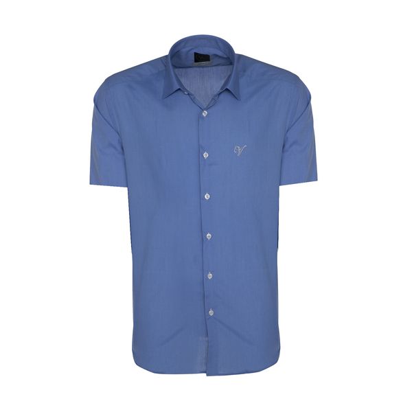 پیراهن آستین کوتاه مردانه ونکات مدل Blue07SH