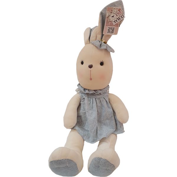 عروسک اچ دبلیو دی طرح خرگوش دخترا رتفاع ۷۵ سانتی متر