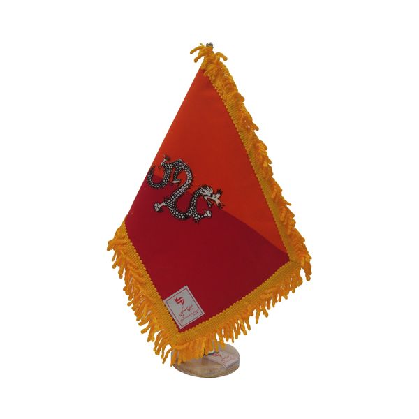 پرچم رومیزی ایران اسکرین طرح پرچم بوتان مدل 20489