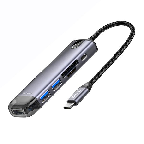 هاب 6 پورت USB-C مک دودو مدل HU-7740