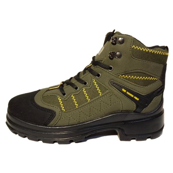 کفش کوهنوردی مردانه کفش شیما مدل ژنرال رنگ سبز زیتونی