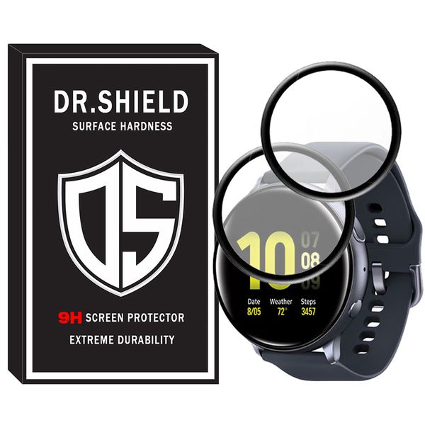 محافظ صفحه نمایش دکترشیلد مدل DR-PM مناسب برای ساعت هوشمند سامسونگ Galaxy Watch Active 44mm بسته دو عددی