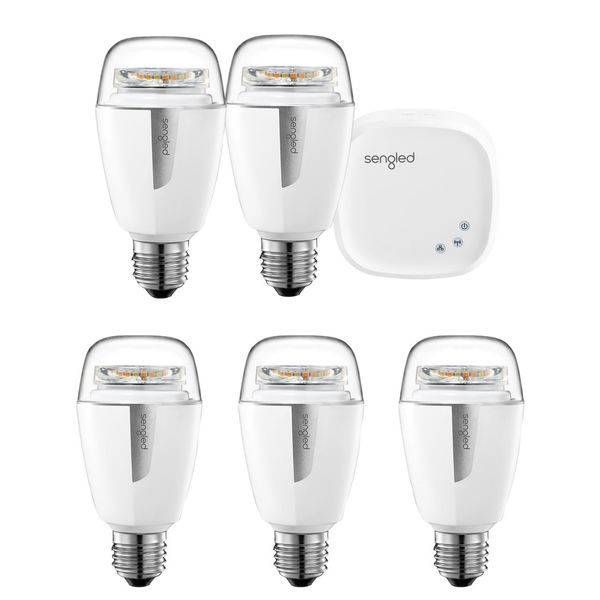 پک پنج عددی لامپ هوشمند و کنترل کننده هوشمند سنگلد مدل Element