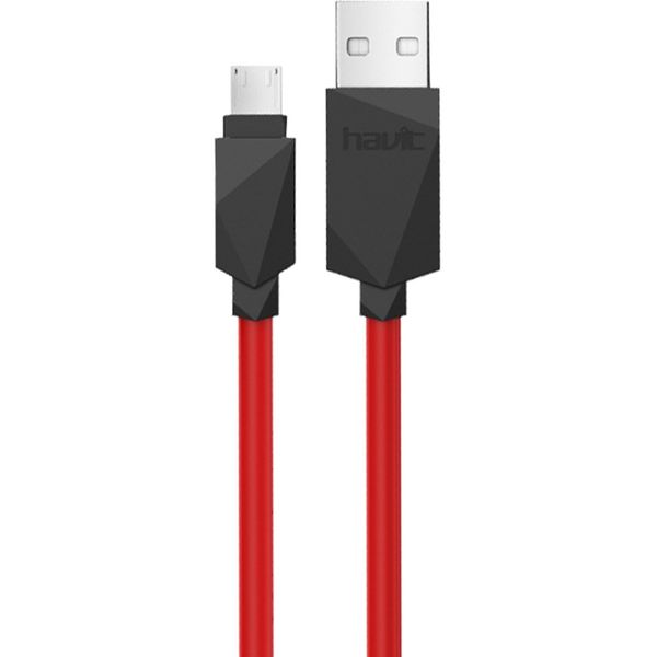کابل تبدیل USB به microUSB هویت مدل HV-CB602X به طول 1 متر