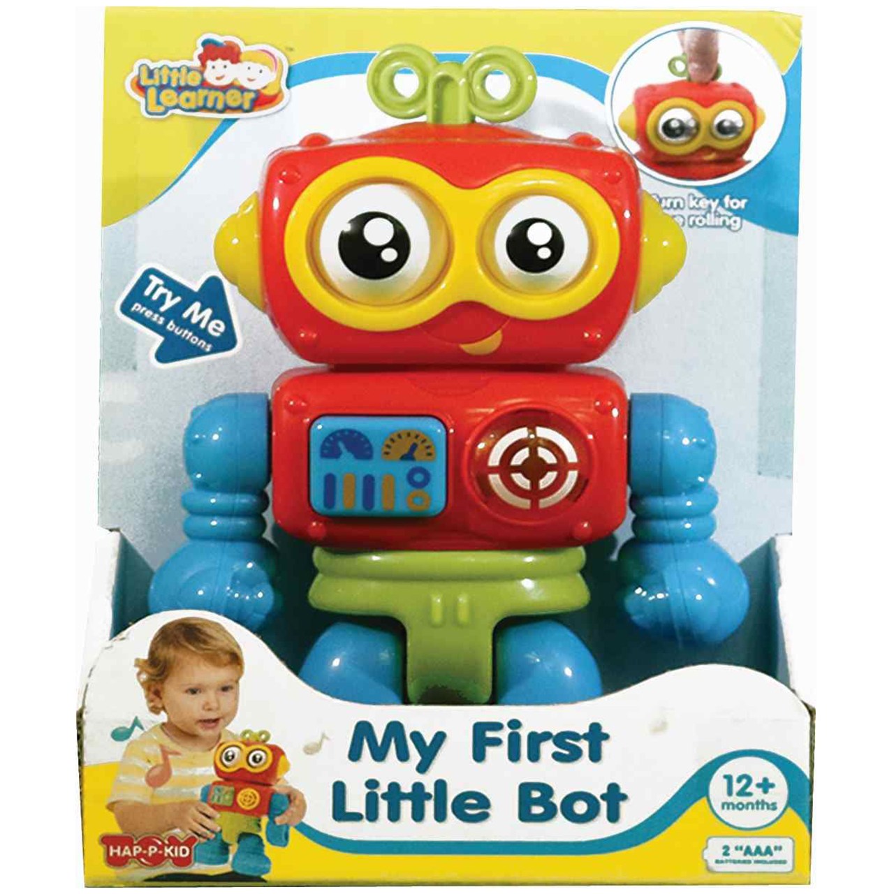 اسباب بازی آموزشی هپی کید مدل My First Little Bot