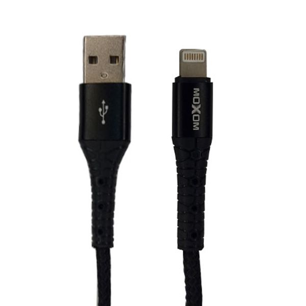 کابل تبدیل USB به لایتنینگ موکسوم مدل MX-CB28AS طول 1 متر