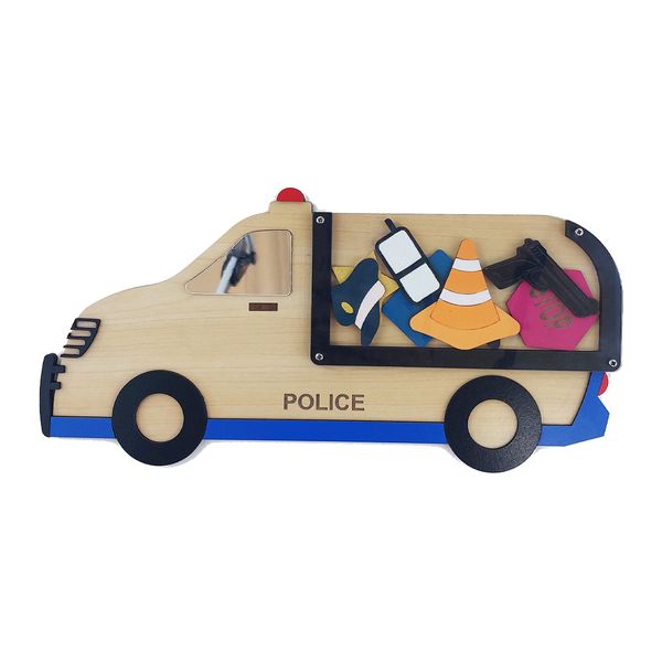 بازی آموزشی کازیوه مدل ماشین پلیس 