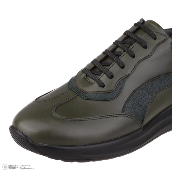 کفش روزمره مردانه چرم مشهد مدل J6263-038