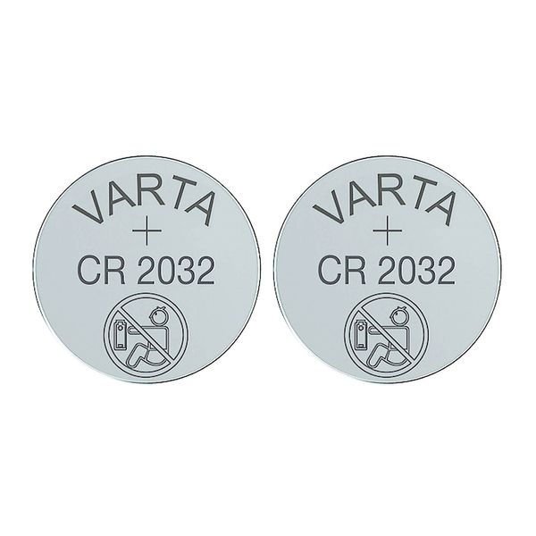 باتری سکه ای وارتا مدل CR- 2032 بسته 2 عددی