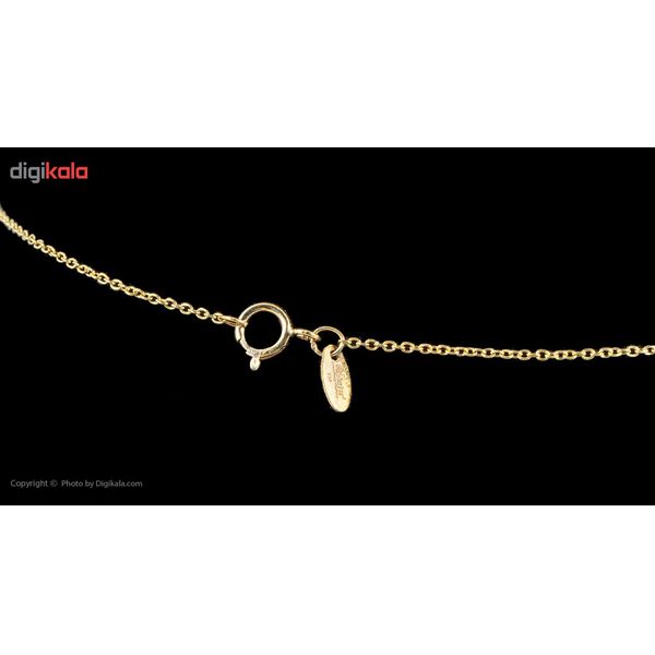گردنبند طلا 18 عیار زنانه ماهک مدل MM0599
