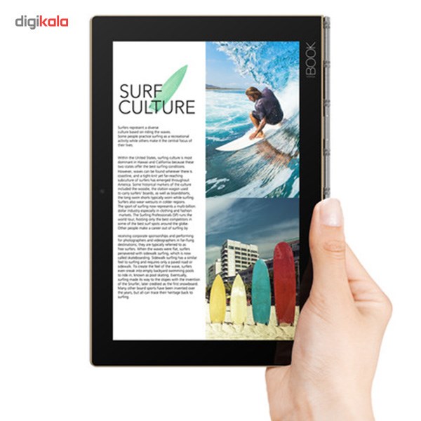 تبلت لنوو مدل Yoga Book With Android ظرفیت 64 گیگابایت