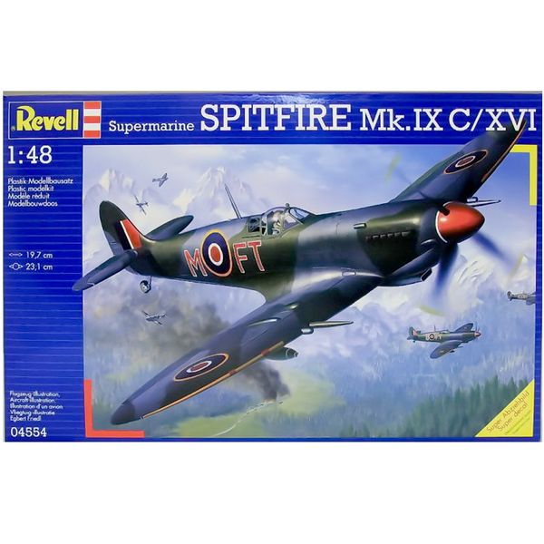 مدلسازی ریول مدل Spitfire Mk. IXC/XVI
