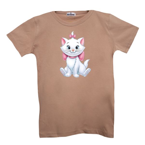 تی شرت بچگانه مدل گربه اشرافی کد 2