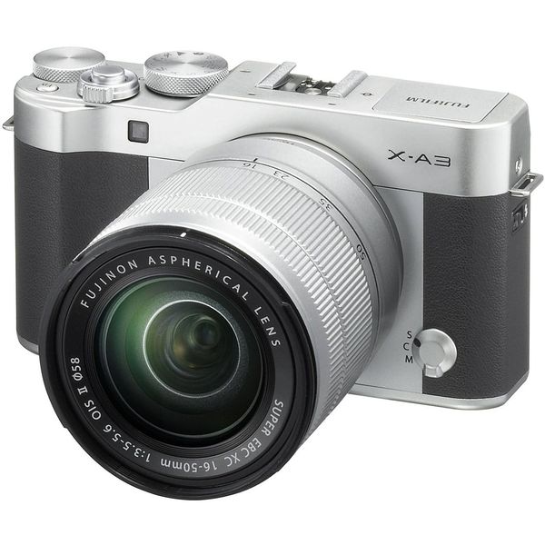 دوربین دیجیتال بدون آینه فوجی فیلم مدل X-A3 به همراه لنز 50-16 میلی‌متر