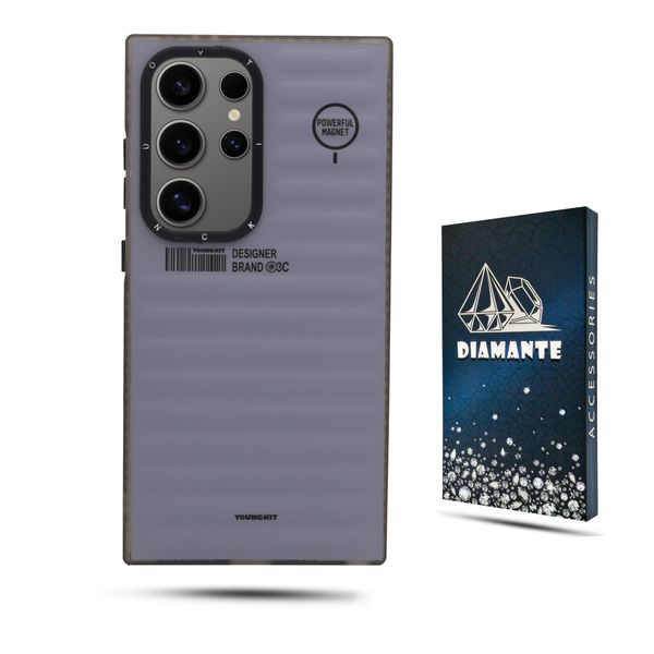 کاور دیامانته مدل 3C Bk مناسب برای گوشی موبایل سامسونگ Galaxy S24 Ultra