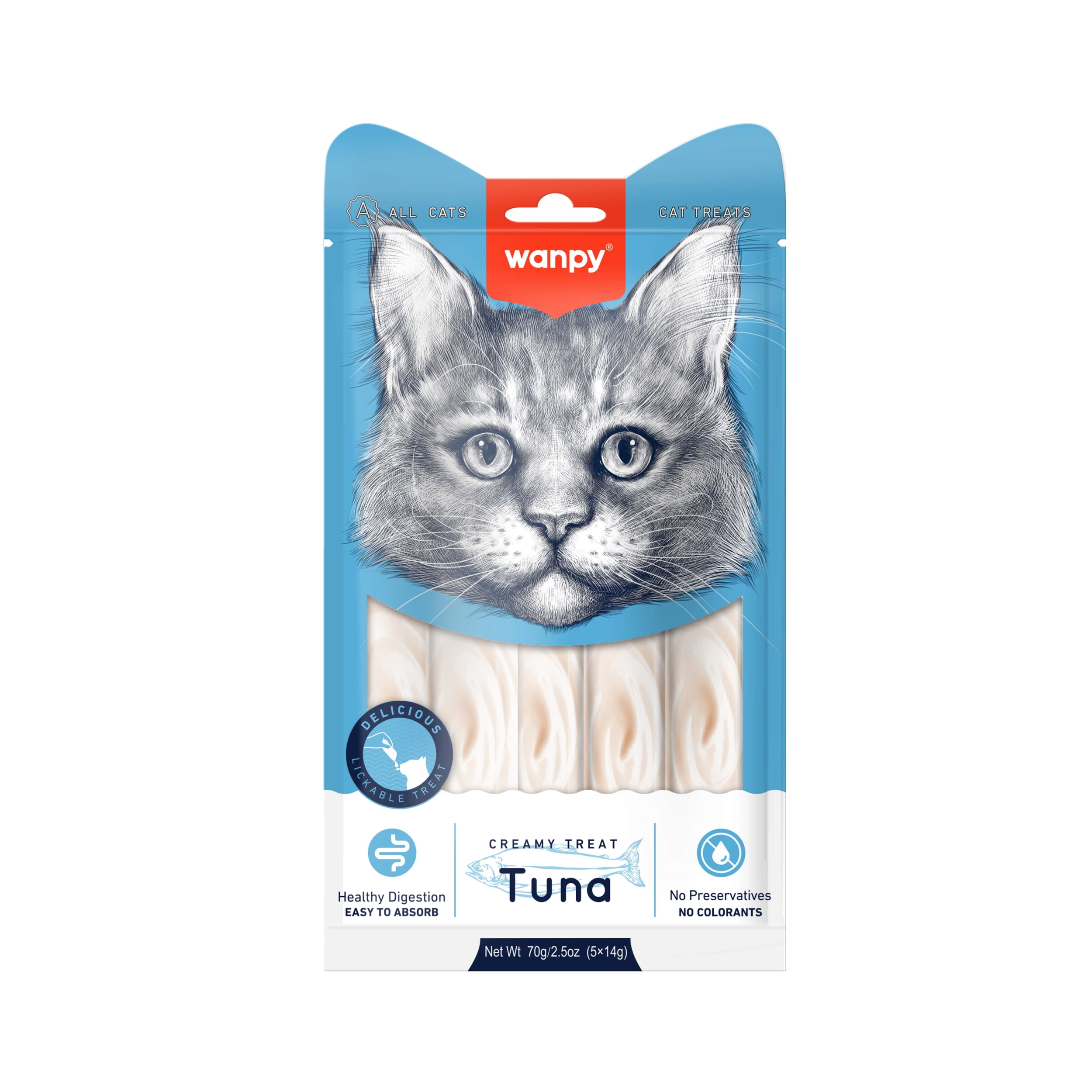 بستنی گربه ونپی مدل Tuna وزن 70 گرم