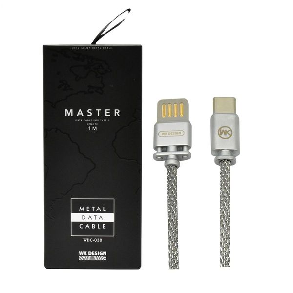 کابل تبدیل USB به USB-C دبلیو کی مدل WDC-030 طول 1 متر
