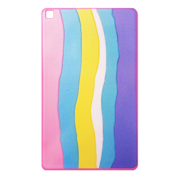 کاور مدل رنگین کمان مناسب برای تبلت سامسونگ Galaxy Tab A 8.0 2019 T295 / T290