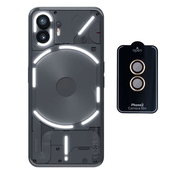 محافظ لنز دوربین انتک مدل شابلون دار رینگی مناسب برای گوشی موبایل ناتینگ Phone 2