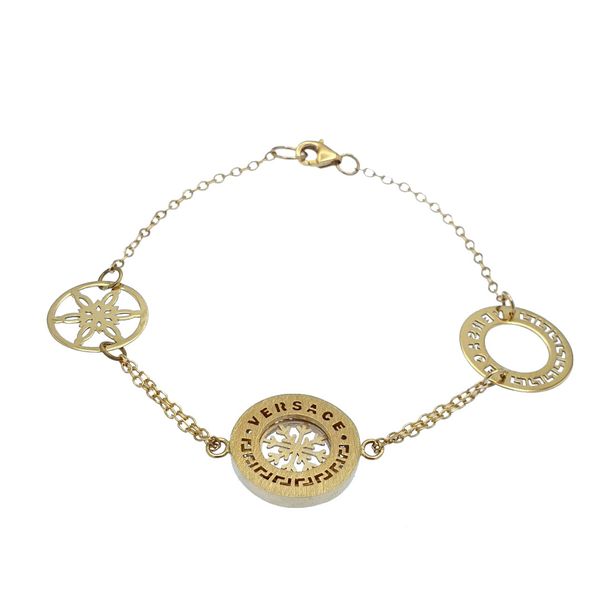 دستبند طلا 18 عیار زنانه طلاوجواهری احسان مدل 1EB1353
