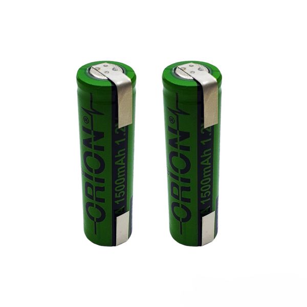 باتری قلمی قابل شارژ اوریون مدل AA 1500mAh بسته دو عددی