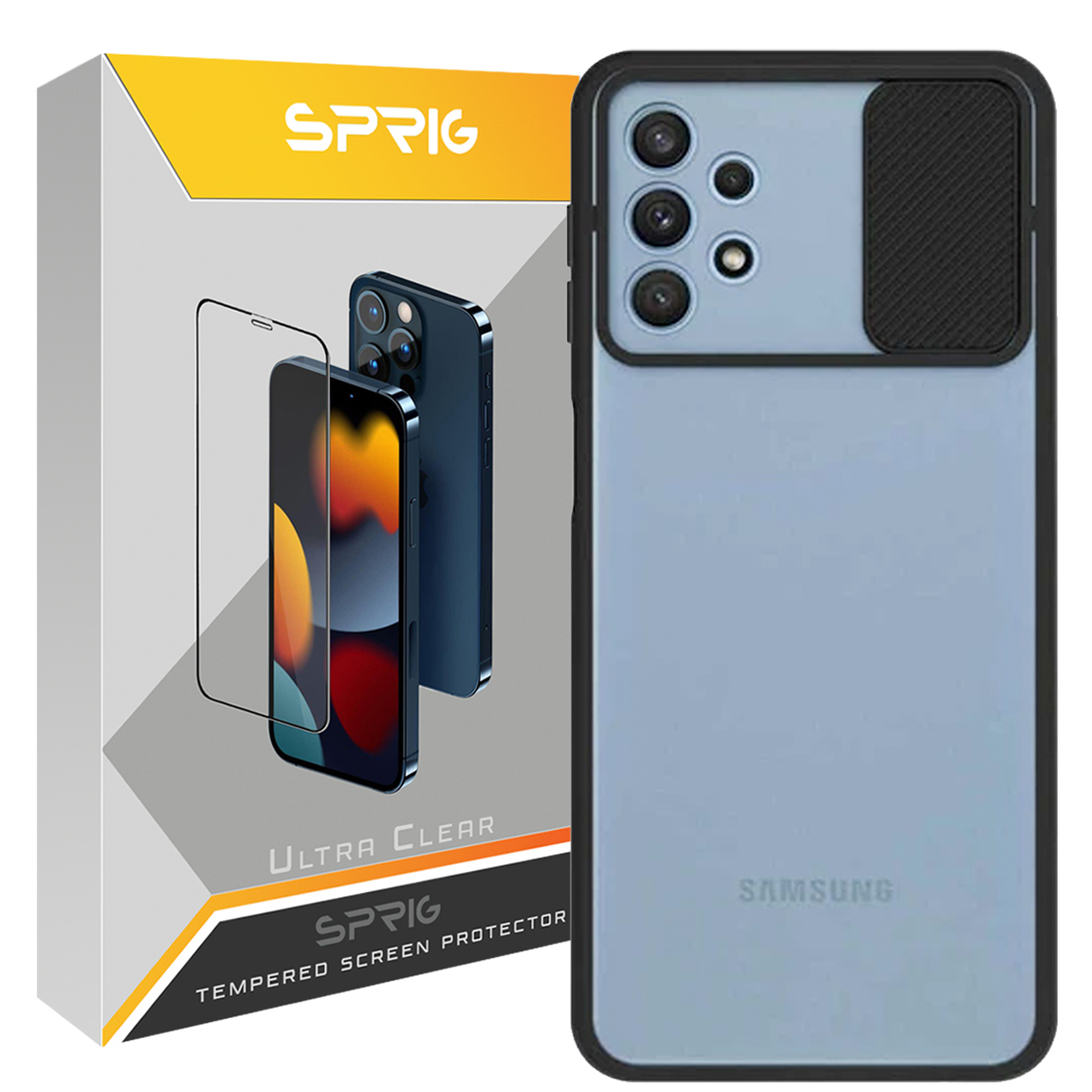 کاور اسپریگ مدل Slider-Mte مناسب برای گوشی موبایل سامسونگ Galaxy A32 5G / A13 4G